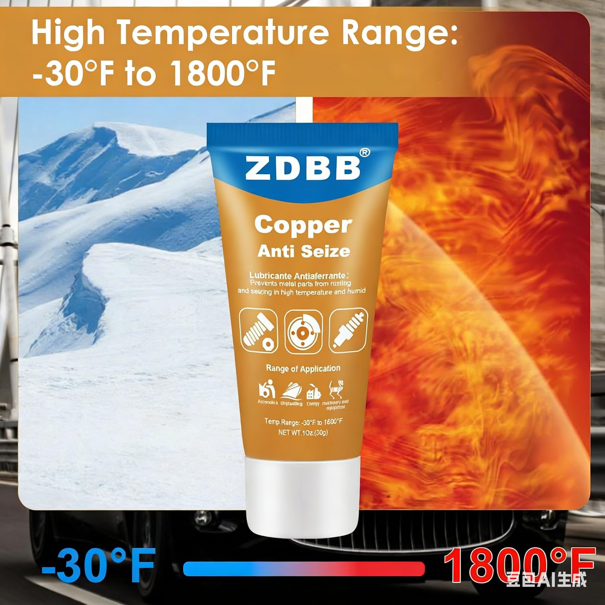 Amazon.com: ZDBB Copper Anti Seize Thread Lubricant High Temp Anti